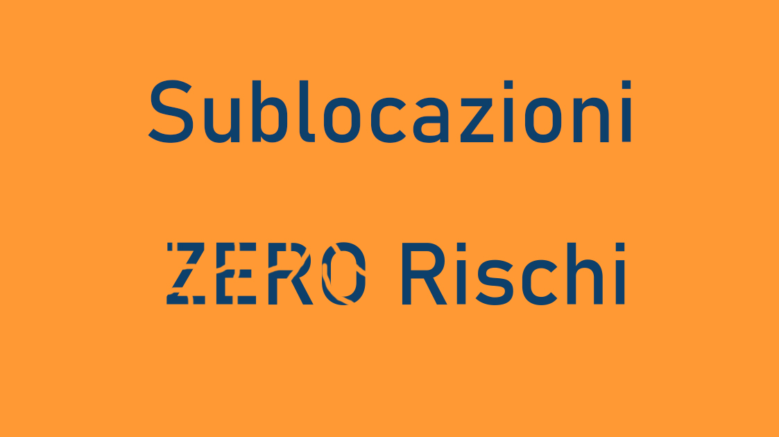 Business della sublocazione immobiliare: venduto ai gonzi come operazione a zero rischi. Ci credete sul serio?