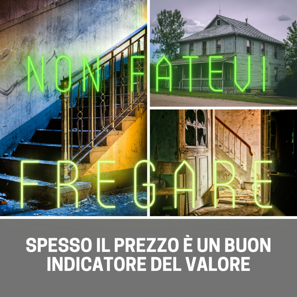 Villa in vendita, o all'asta, a quattro lire, sarà un vero affare?