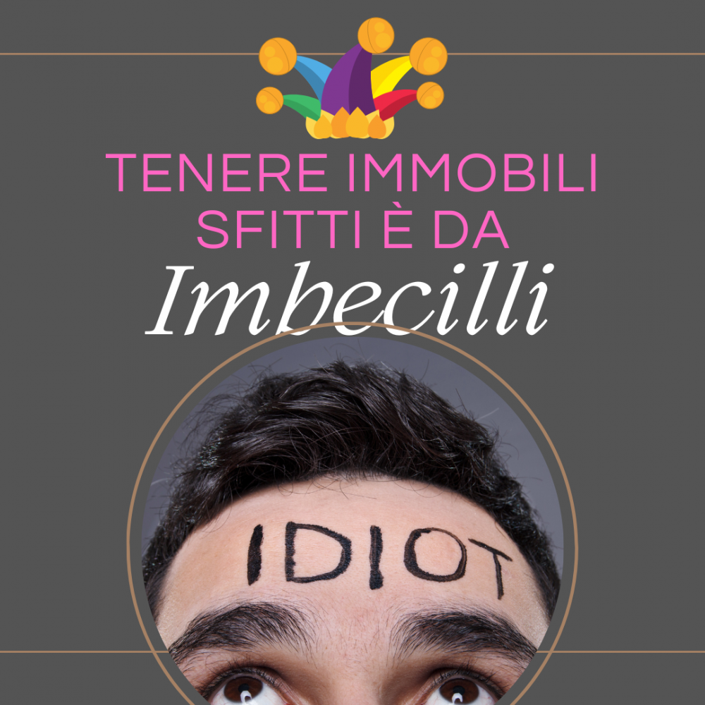 Dell'inutilità di avere oggi immobili 