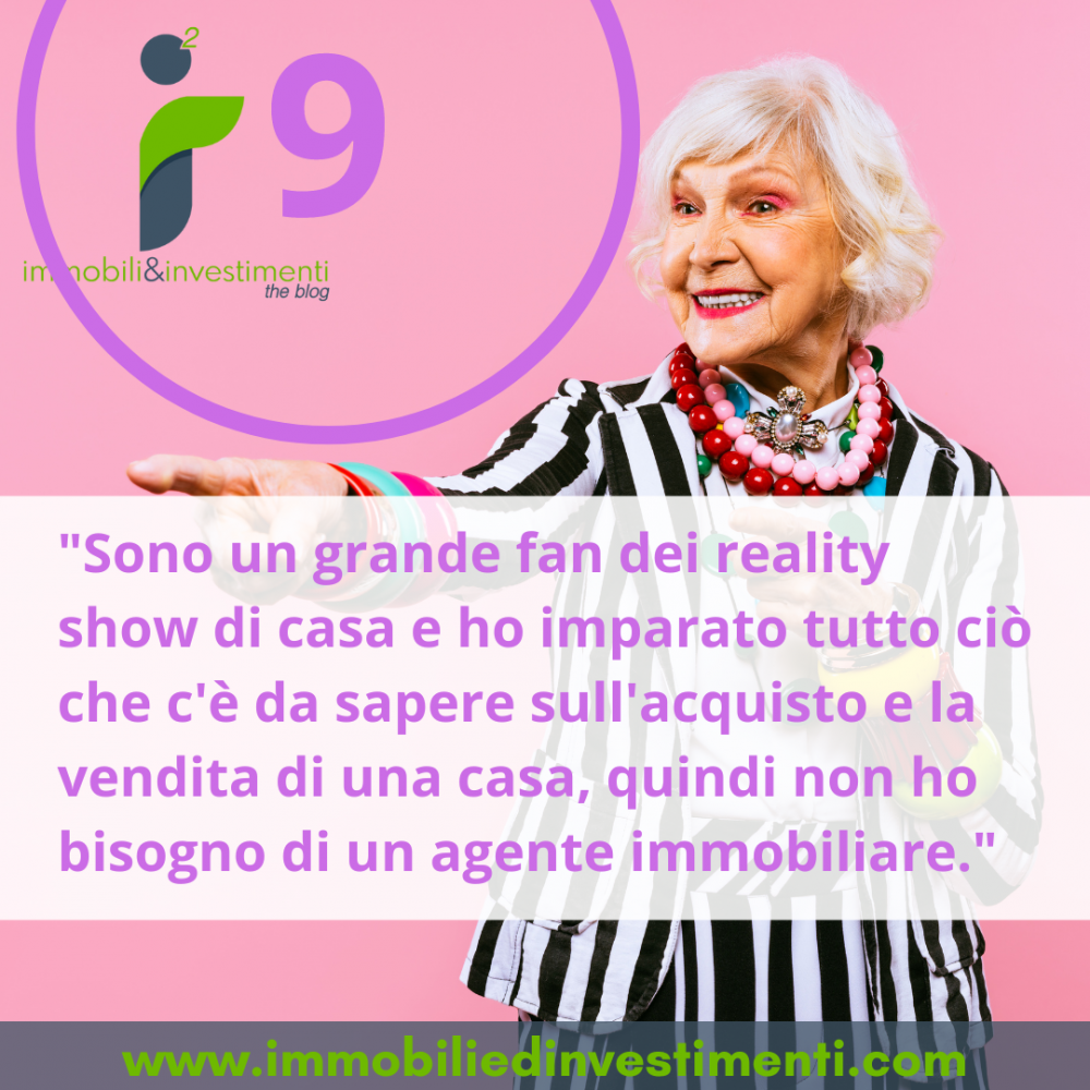10 buoni motivi per evitare gli agenti immobiliari
