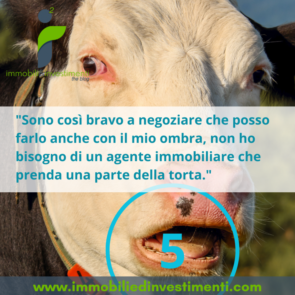 10 buoni motivi per evitare gli agenti immobiliari