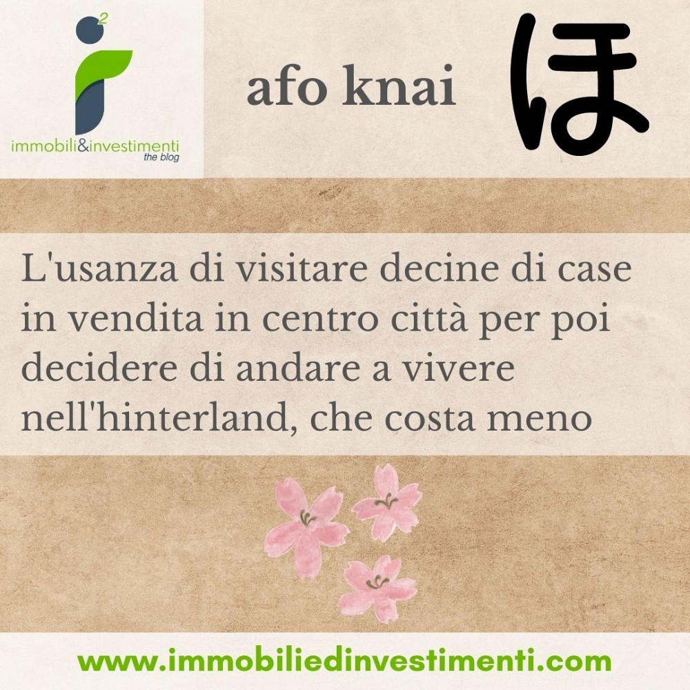 Pratiche millenarie giapponesi legate al mondo degli immobili