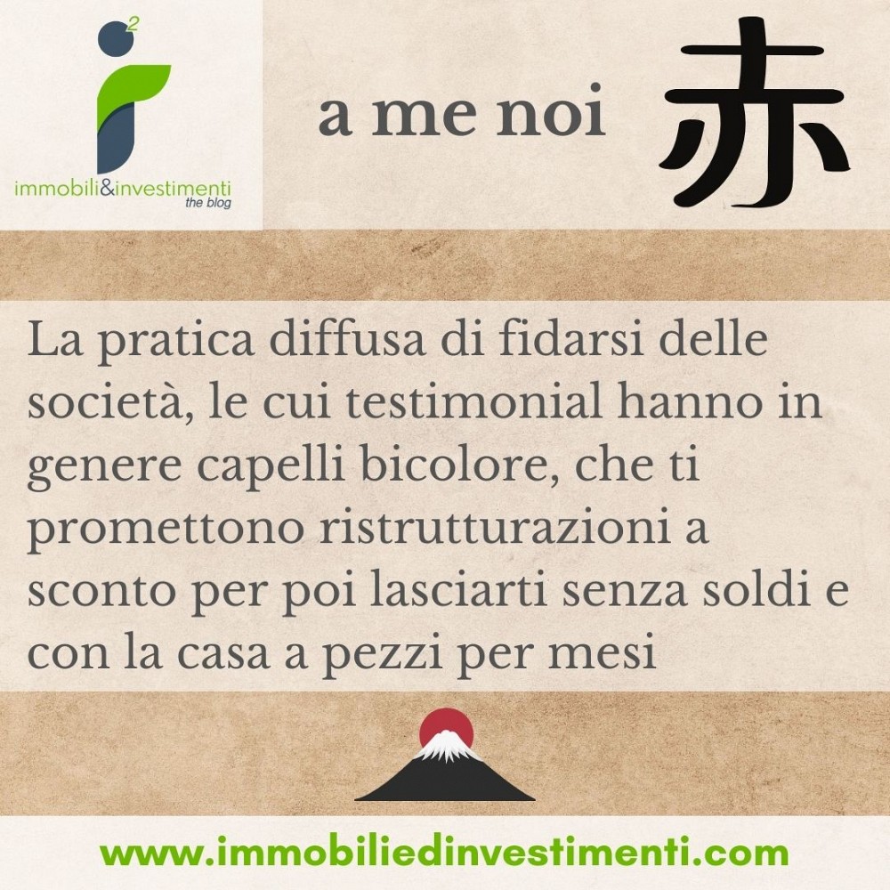 Pratiche millenarie giapponesi legate al mondo degli immobili