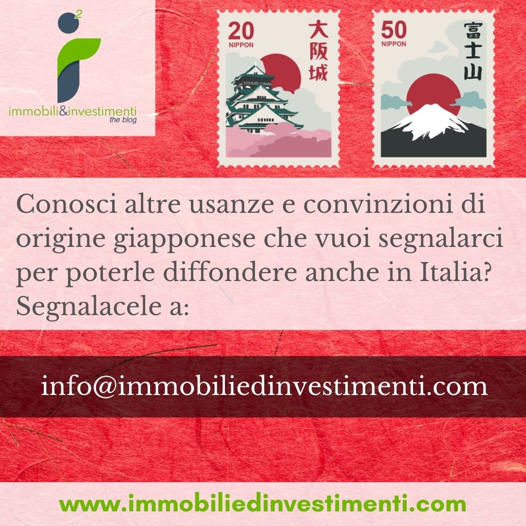 Pratiche millenarie giapponesi legate al mondo degli immobili