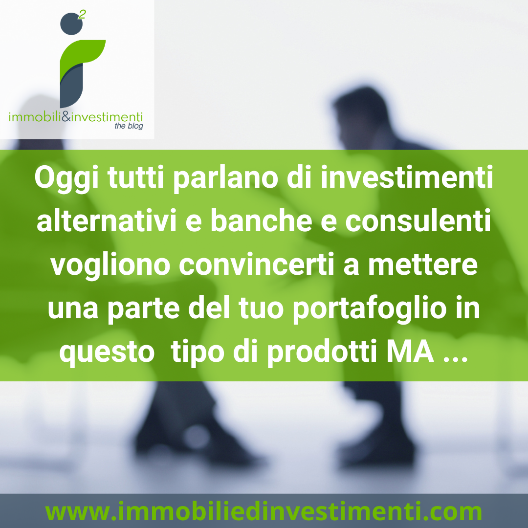 Rischi specifici degli investimenti alternativi: maneggiare con cura