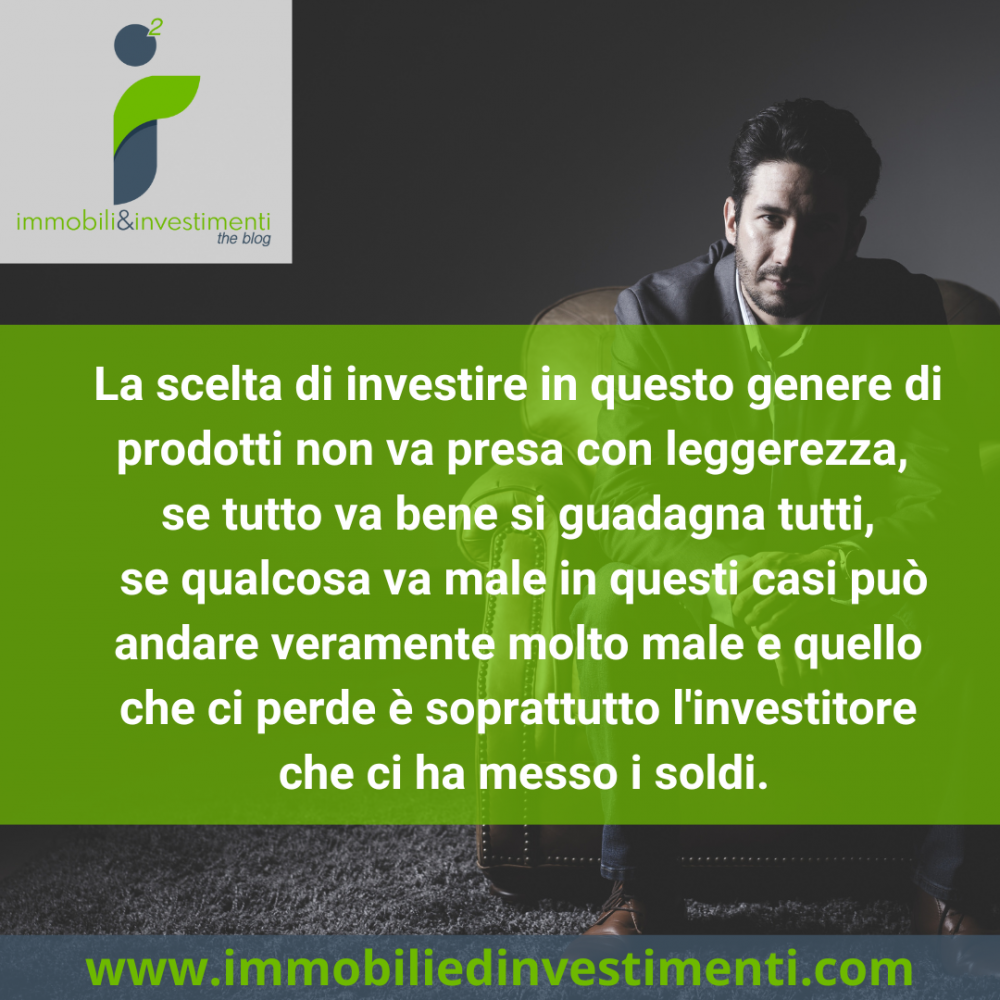 Rischi specifici degli investimenti alternativi: maneggiare con cura