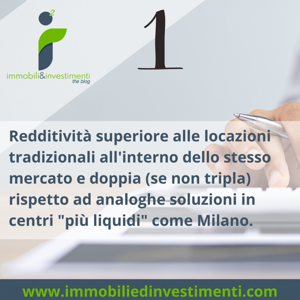 Gli investimenti a reddito immobiliari più interessanti non sono a Milano ma nelle città universitarie secondarie