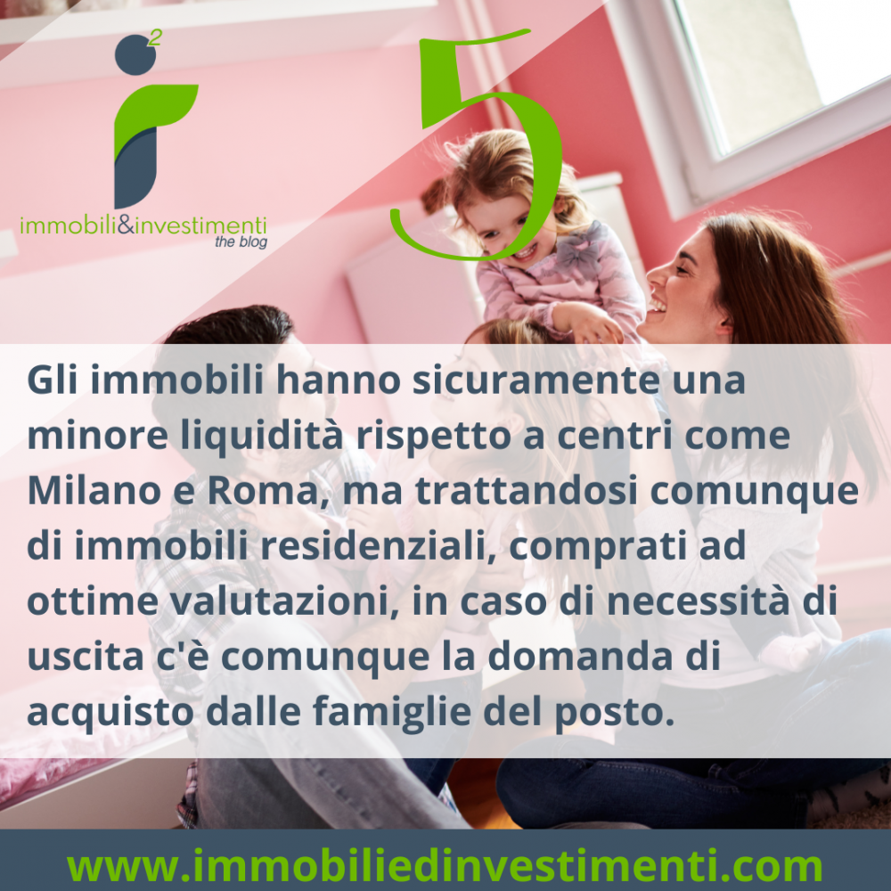Gli investimenti a reddito immobiliari più interessanti non sono a Milano ma nelle città universitarie secondarie