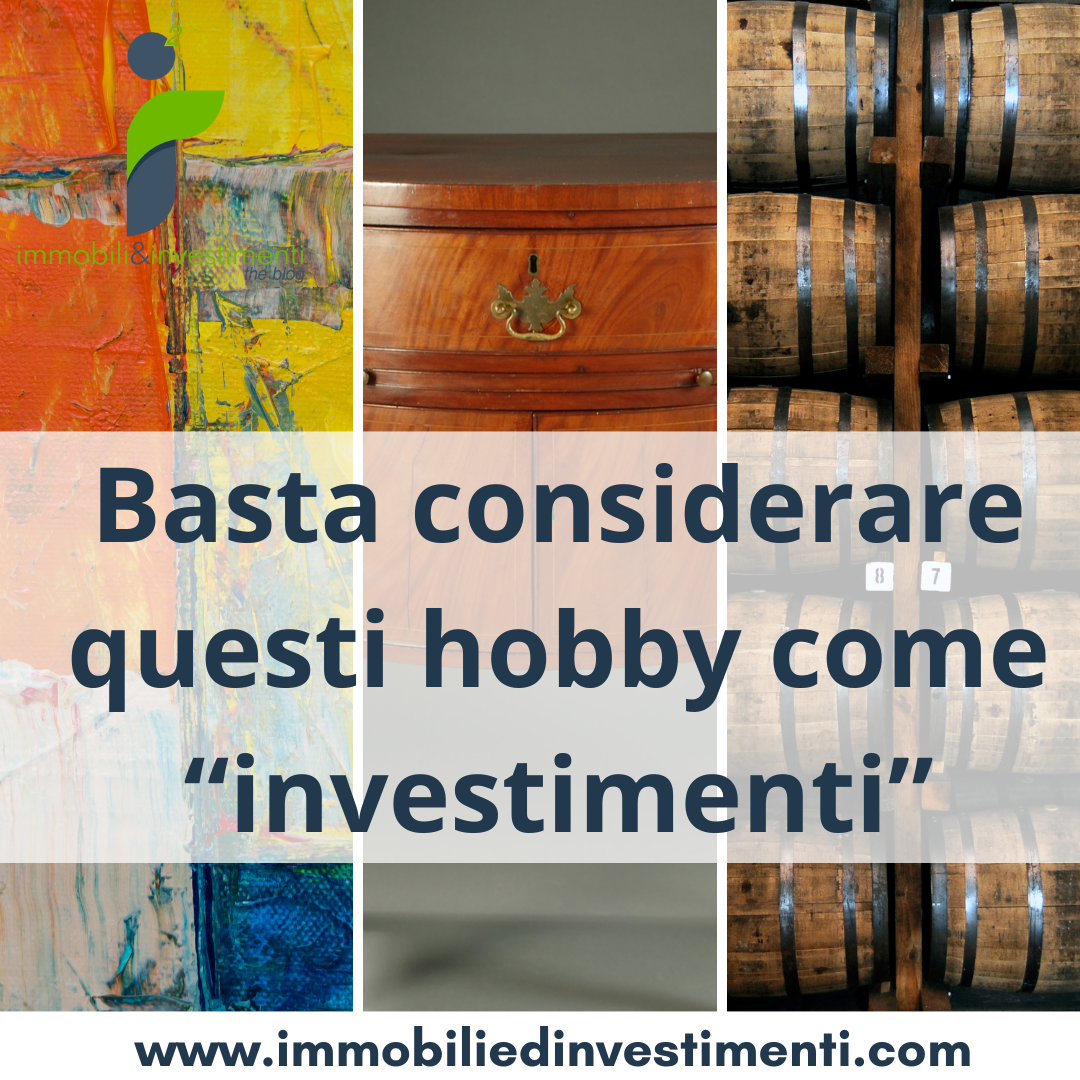 Smettetela al più presto di considerare i vostri hobby come degli 
