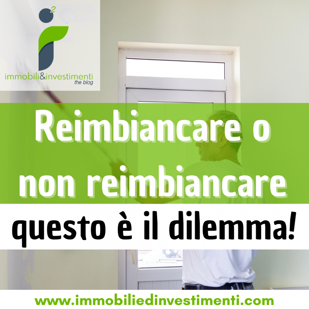 Quando il conduttore è tenuto a reimbiancare i locali da lui occupati?