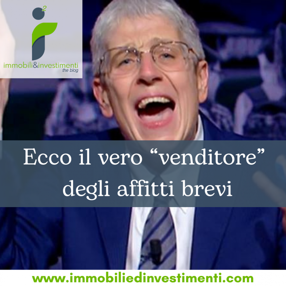 Mario Giordano come vero boost del mercato delle locazioni turistiche