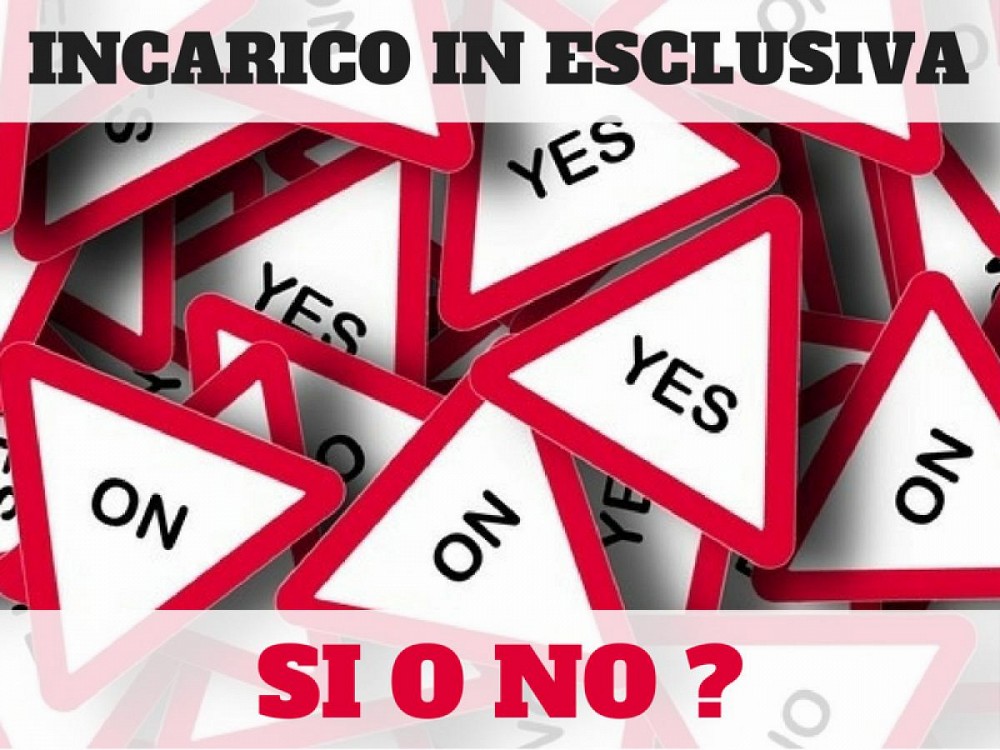 Conviene firmare un contratto in esclusiva ad un'agenzia immobiliare?