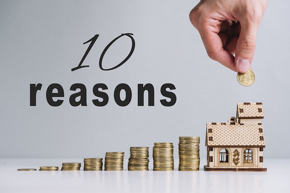 I 10 motivi per cui investire oggi nell'immobiliare 
